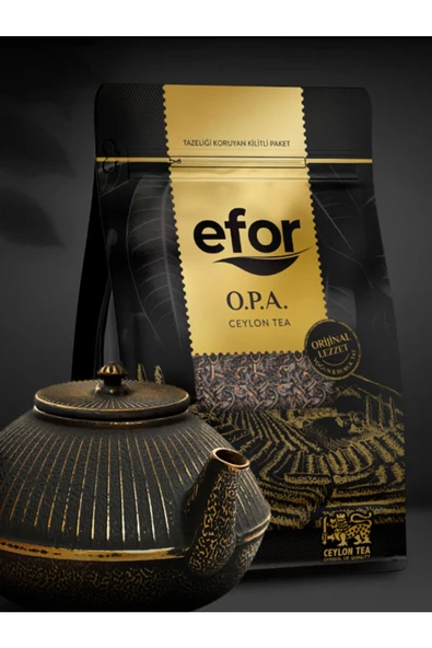 Efor Opa Ceylon (SEYLAN) Siyah Çay - 400gr - 2