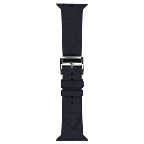 Apple Watch 10 46mm KRD-92 Hermes Silikon Kordon - 9