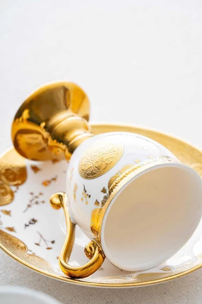 Acar HXF-06553 Diallo 6lı Kahve Fincanı Takımı - 5