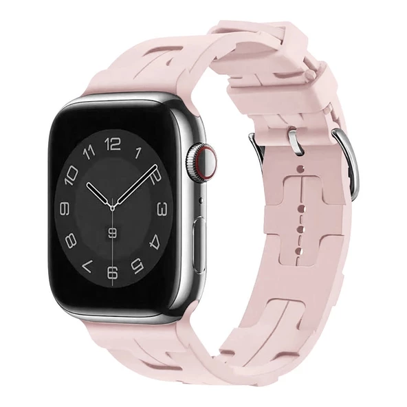 Apple Watch 10 46mm KRD-92 Hermes Silikon Kordon