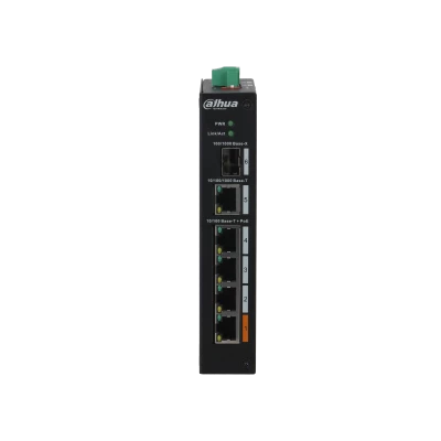 DAHUA PFS3106-4ET-60 4 PORT 4XFE-2XFE YÖNETİLEMEZ 60W POE SWİTCH - 2