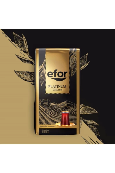 Efor Platinum Özel Seri Dökme Siyah Çay - 1.000gr (1kg) - 4