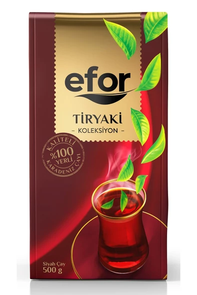 Efor Tiryaki Dökme Siyah Çay - 500 gr - 2