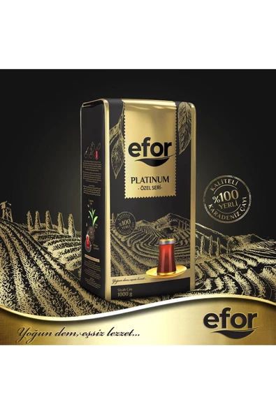 Efor Platinum Özel Seri Dökme Siyah Çay - 1.000gr (1kg) - 3