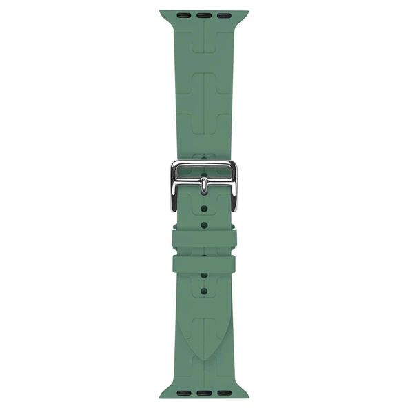 Apple Watch 10 46mm KRD-92 Hermes Silikon Kordon - 6
