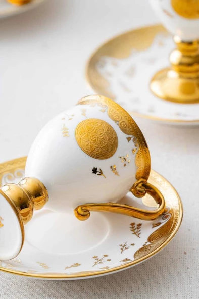 Acar HXF-06553 Diallo 6lı Kahve Fincanı Takımı - 3