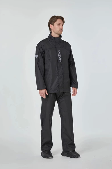 VEXO HURRICANE YAĞMURLUK SİYAH - Resim 2