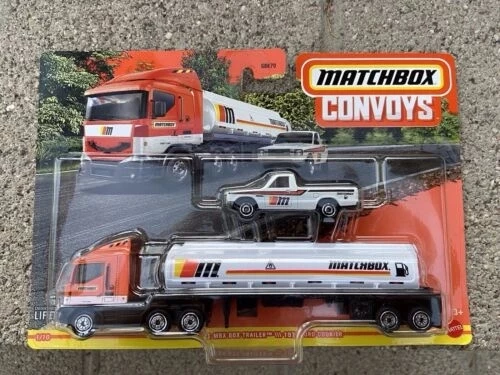 Matchbox Convoys - MBX Cabover & MBX Box Trailer /// 1977 Ford Courier-HLM80