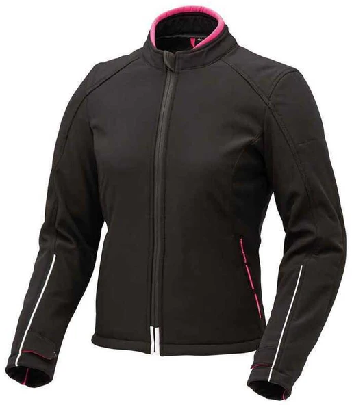 TUCANO URBANO OVETTA CE SHOFTSHELL KADIN CEKET SİYAH-FUŞYA - Resim 7