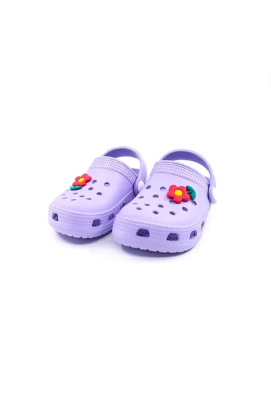 Apella Eva Crocs Çocuk Lila Terlik ve Sandalet - 3