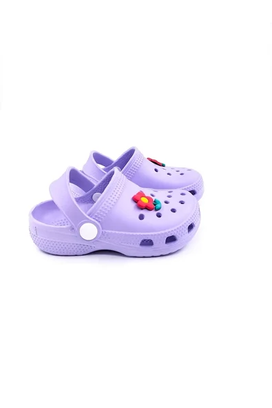 Apella Eva Crocs Çocuk Lila Terlik ve Sandalet - 2