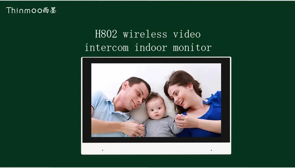 AIOT H802 Daire İçin Standart POE H802'li 7 inç Linux Ethernet İç Ünite İç Mekan Monitörü - 3