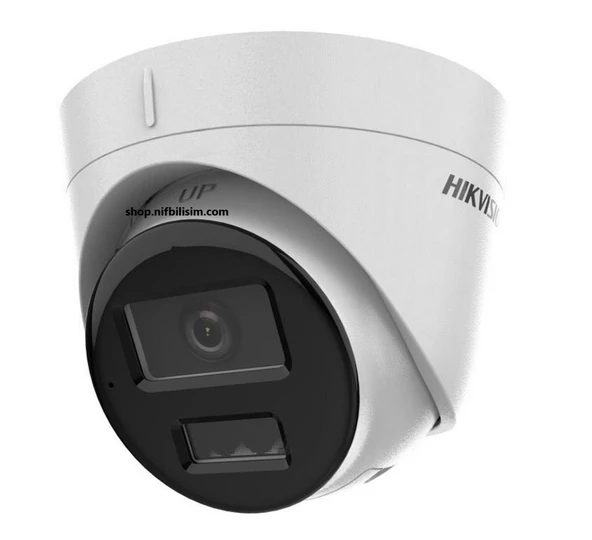Hikvision DS-2CD1343G2-LIUF 4mp 2.8mm Sabit Lens Dahili Sesli Smart Hybrid Light IP Dome Kamera