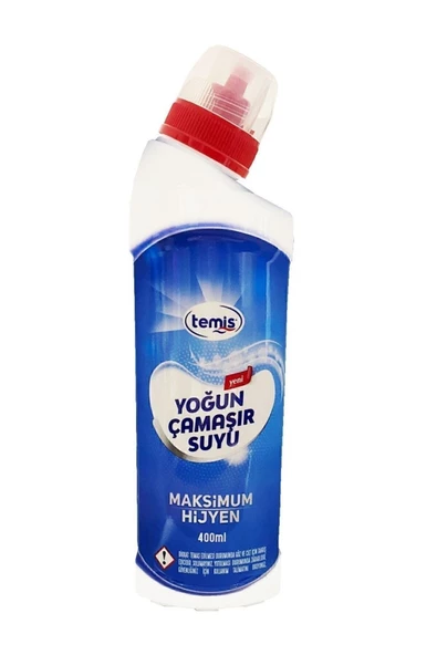 Temis Yoğun Çamaşır Suyu 10 Paket  40Litre - Maksimum Hijyen, Yedek Şişe Hediyeli Konsantre Toz