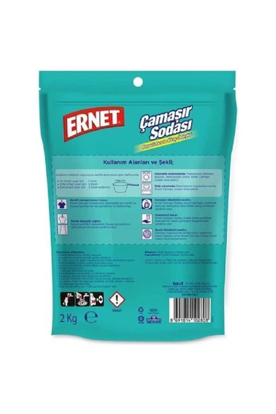 Ernet Çamaşır Sodası 4 x 2 adet - Resim 3