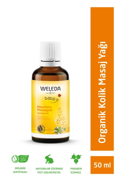 Weleda Organik Bebek Masaj Yağı 50ml