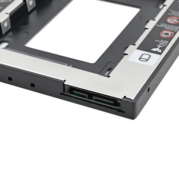 4716 9.5mm Sata Hdd Harddisk Caddy Kızak Kutu Laptop Ssd Notebook İkinci Hdd Takma - 4
