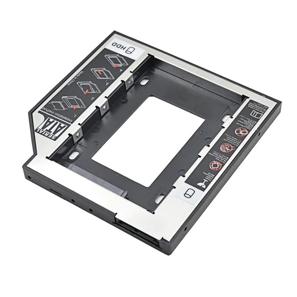 4716 9.5mm Sata Hdd Harddisk Caddy Kızak Kutu Laptop Ssd Notebook İkinci Hdd Takma - 3