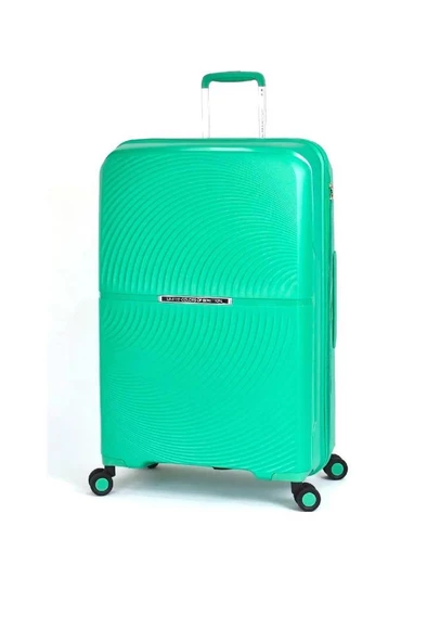 Benetton Trolley Valiz Yeşil Orta Boy 14BNT2000-02-YSL - 2