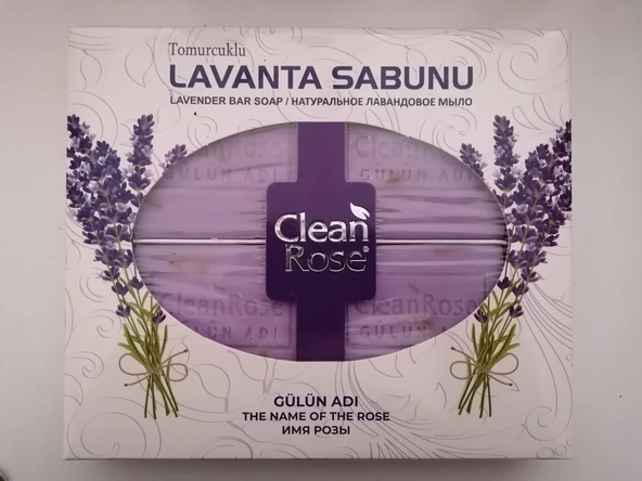 Clean Rose Lavanta Sabunu 4x80gr