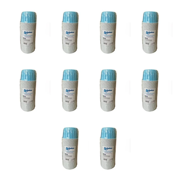 Dolphin Muffin Kağıt Karton Mavi Cupcake Kek Kalıbı Kapsülü Kabı - 50 Adetlik 10 Paket