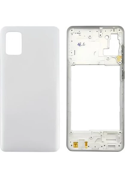 Samsung Galaxy A31 Uyumlu Kasa Kapak + Yan Tuşlar, Lens Hariç SMA315F