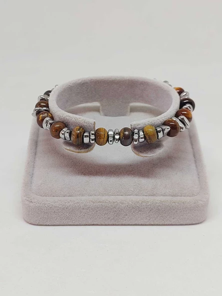 Kaplangözü Taşı Tasarım Bileklik (55874) - Resim 2