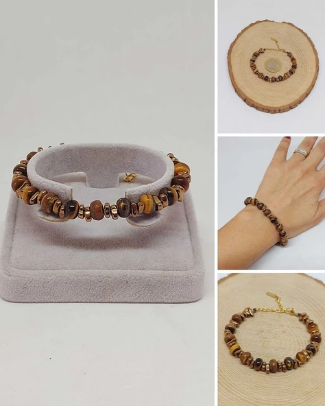 Kaplangözü Taşı Tasarım Bileklik (55888)