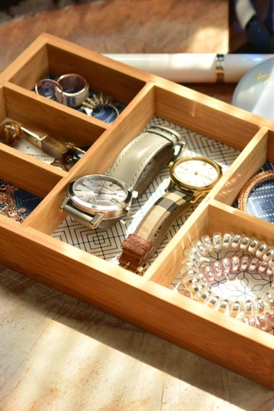 Bambum  Boxy 6 Bölmeli Takı Kutusu B2868 - 3