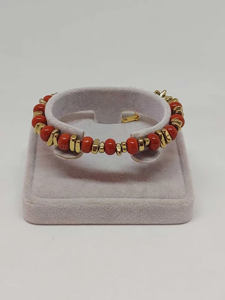 Jasper Taşı Tasarım Bileklik (55878) - Resim 2