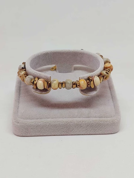 Jasper Taşı Tasarım Bileklik (55880) - 2