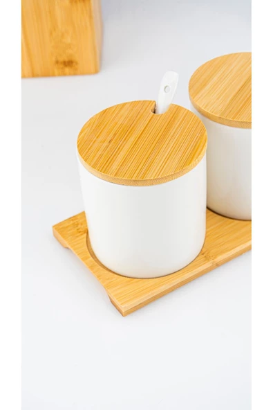 Bambum  Flora  3'lü Baharat Seti Kaşıklı - 3