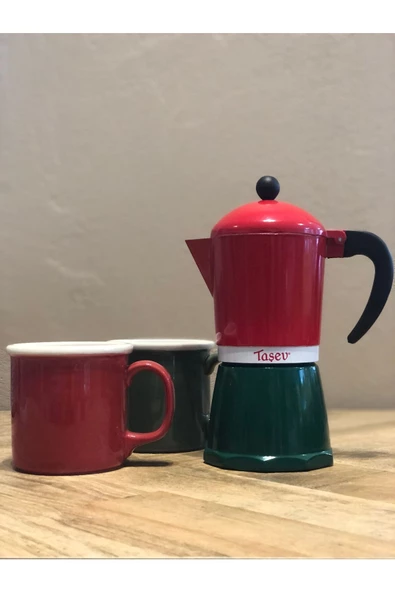 Aryıldız  Emaye Görünümlü Porselen Kupa - Resim 2