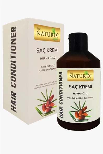 Hurma Özlü Saç Bakım Kremi 250 Ml - Saç Dökülmesine Karşı, Nemlendirici, Demir ve B Vitaminli - 4