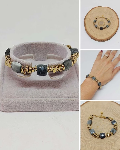 Şahin Gözü Taşı Tasarım Bileklik (55906) ürün görseli