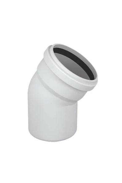 PVC Yarım Dirsek 75x45 ürün görseli 1