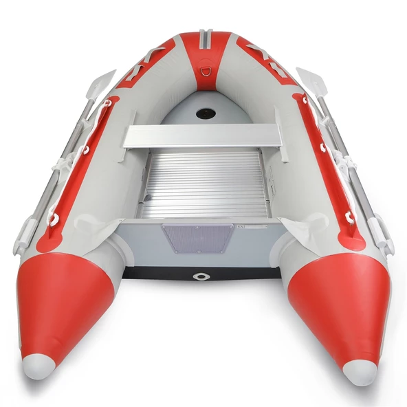 Fishika 240cm Kırmızı Alüminyum Taban Omurgalı Şişme Bot - Resim 3