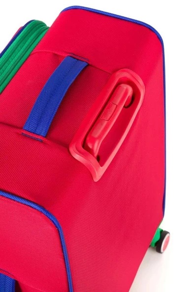 Benetton Trolley Valiz Kırmızı Orta Boy 14BNT2200-02-KR - 7