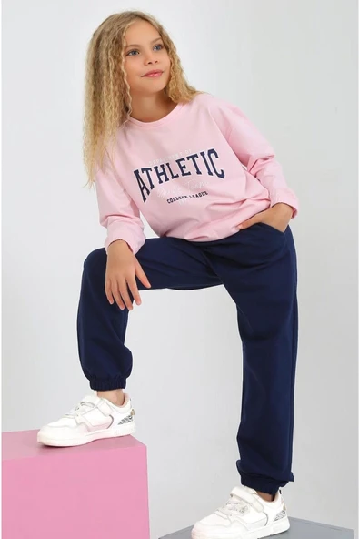 Kız  Baskılı 6-9 Yaş 2 İp Eşofman Takım ürün görseli