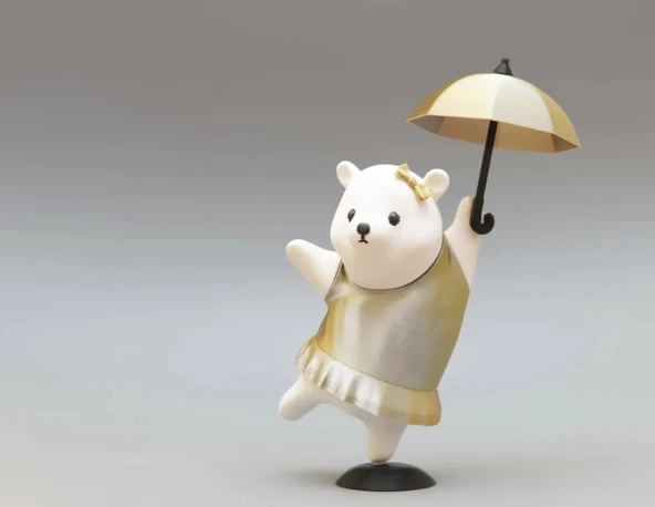 Sevimli Dekoratif Ayı Çifti - 3