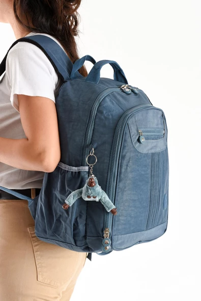 571 collections Ultra Hafif Orta Boy Sırt Çantası Çok Cepli Mavi (Model: 571-3P) - Resim 2