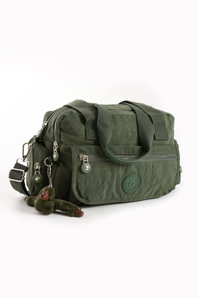 571 collections Ultra Hafif Su Geçirmez Çok Cepli Omuz Çantası Yeşil (Model: 571-5M) - Resim 4