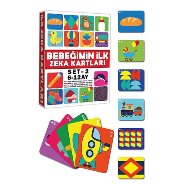 Bebeğimin İlk Zeka Kartları Set-2 (6-12 Ay) - 2