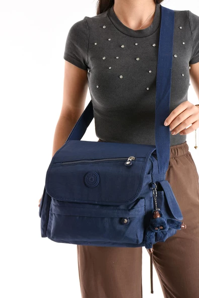 571 collections Çapraz Askılı Ultra Hafif Çok Cepli Bayan Omuz Çantası Laci (Model: 571-6N) - Resim 3