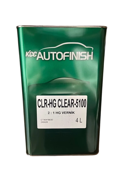 KCC 5100 HG CLEAR VERNİK GL 4/1