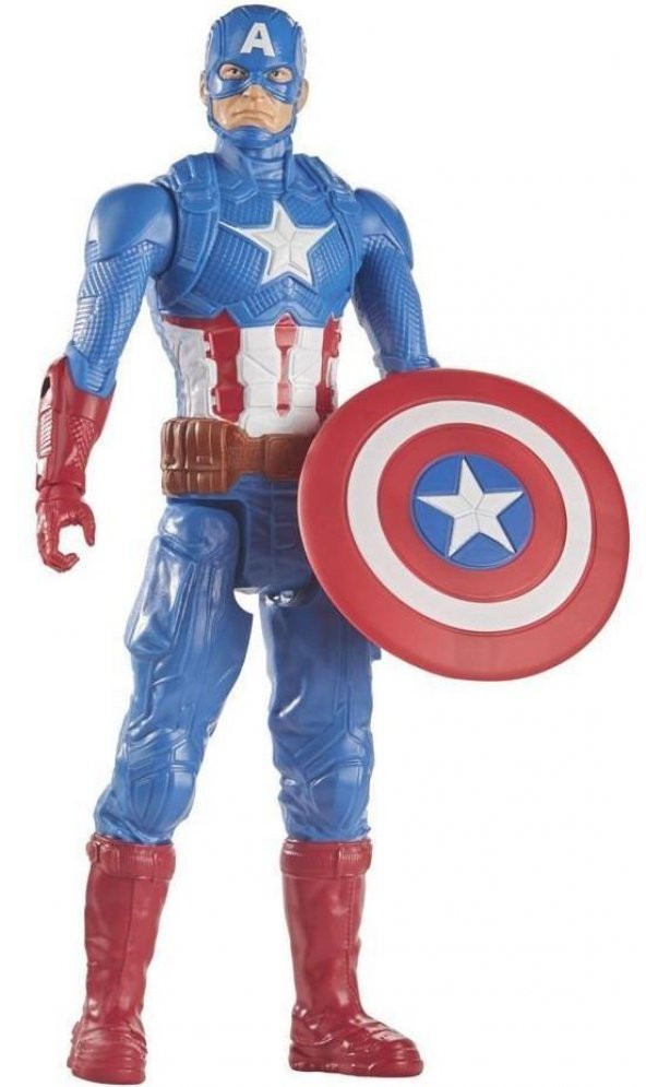 Avengers Endgame Captain America Titan Hero Figür - E3309-E7877