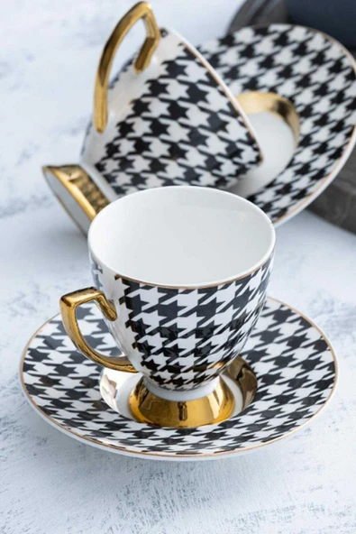 Destiny 6 Kişilik Kahve Fincanı Takımı - 90 ml - Resim 2