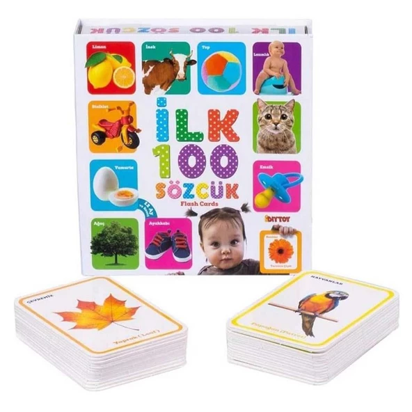 İlk 100 Sözcük Kartları - 3