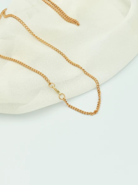 Axcce Serie Kadın Gurmet Zincir Rose Gold 60 cm - 2