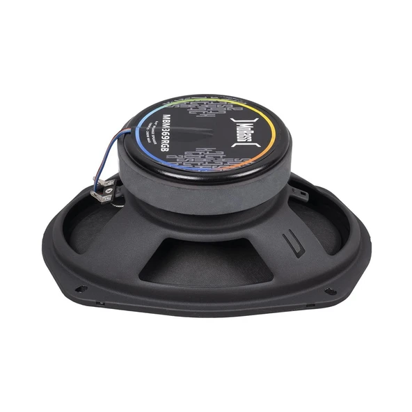 Mobass MBM 369RGB Metal Kapaklı 100W RMS 200W Maksimum RGB Işıklı Oval Midrange - 2
